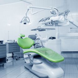 Dental Patient Chair in examination room
